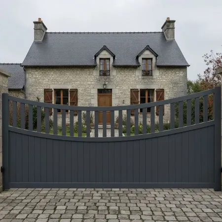 Portail Coulissant 6m Sur Mesures Aluminium Robuste