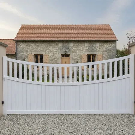 achetez vite le Portail Coulissant Sur Mesures 6m Aluminium Pas Cher