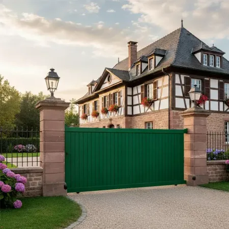 Configurez et obtenez gratuitement votre devis de Portail Coulissant Sur mesure 6m