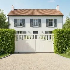 Portail Coulissant 4m Sur Mesure Plein