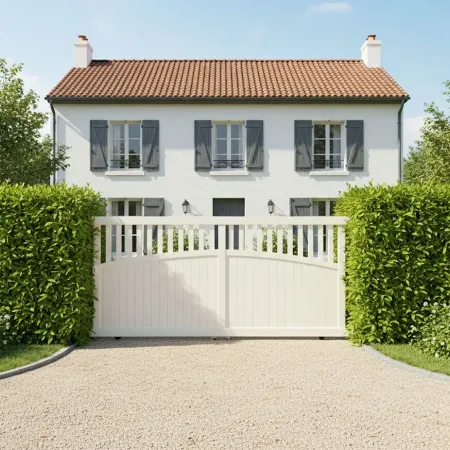 Portail Coulissant 4m Sur Mesure Plein