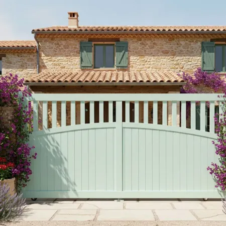 en Sur Mesure ou en Standard voici le Portail Coulissant 6m