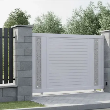 Aprés votre devis en ligne commandez votre Portail Coulissant Sur Mesure en Blanc