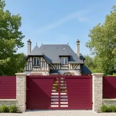 Ral Qualicoat pour votre Portail Coulissant Standard 4ml Top Qualité