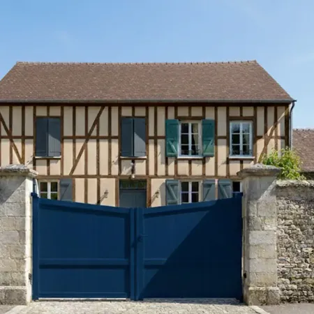 Voici votre futur Portail Battant en Aluminium de 3m50 Standard