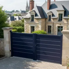 Voici le Portail Battant en Alu Standard en 3m50