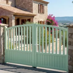 Le Modèle de Portail Battant Alu 4m Sur Mesure et Pas Cher