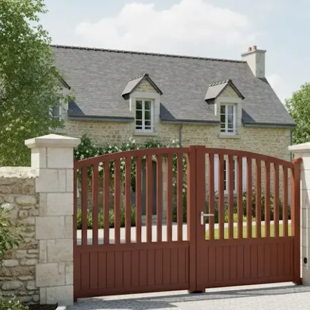 A 2 Vantaux voici votre Portail Battant Sur Mesure