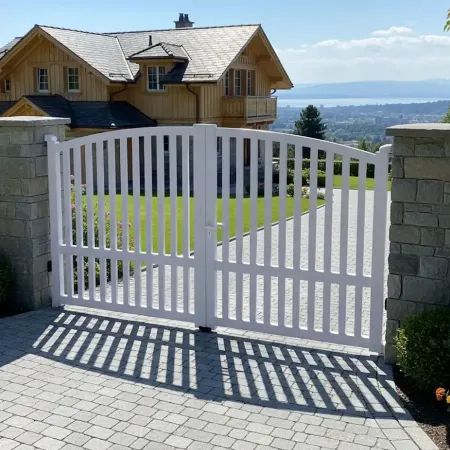 Achetez ici votre Portail Battant Sur Mesure Alu Blanc