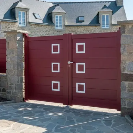 Le Claver est le Portail Battant Alu Sur Mesures à Prix Usine