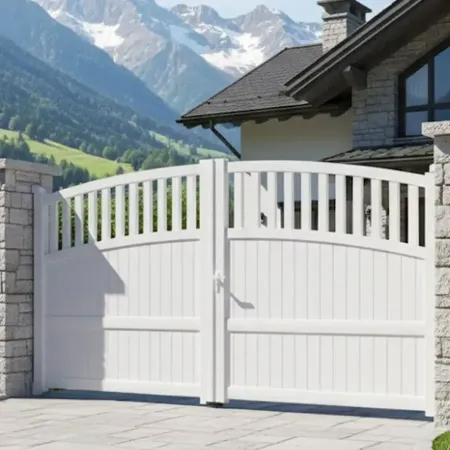 Achete ton Portail Battant Sur Mesures Blanc ici