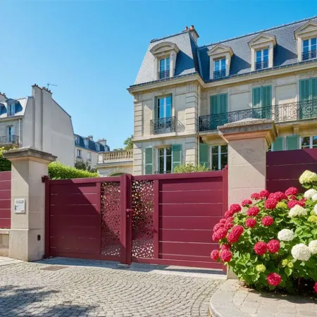 Un Vrai Portail Alu Battant Sur Mesure avec son Devis Gratuit