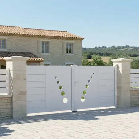 Commande vite ton Portail Alu Battant Sur Mesure Pas Cher