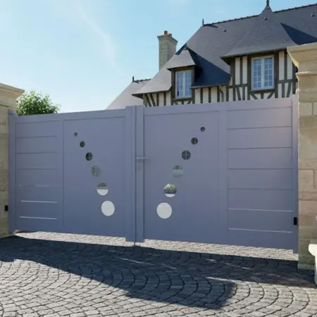 Portail Alu Battant Sur Mesure à Prix Bas