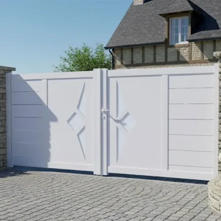 tout beau tout neuf votre Portail Battant Alu au Meilleur Prix