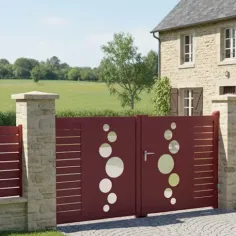 A Prix Discount le Portail Battant Alu Sur Mesures