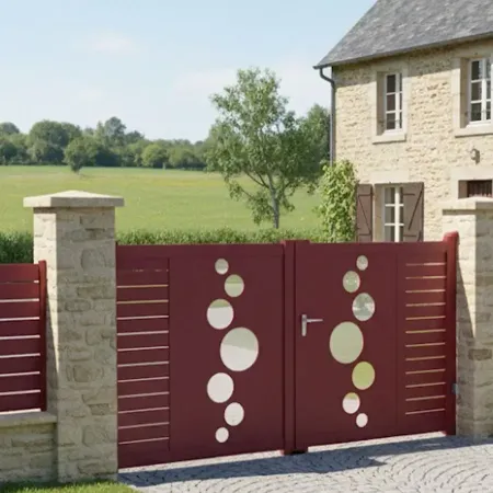 A Prix Discount le Portail Battant Alu Sur Mesures