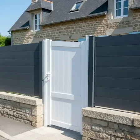 Le voila le Portillon Standard Aluminium 1m