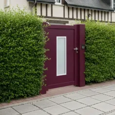 Portillon Alu Avec Poteau a Prix Usine