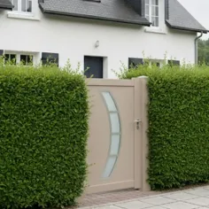 Achéte ici ton Portillon Alu Avec Poteau