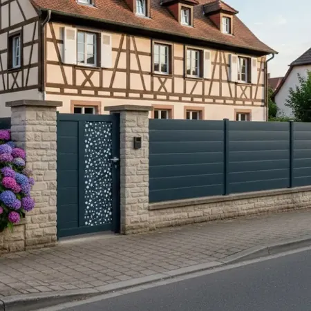 Portillon Largeur 110 cm Sur Mesures en Hauteur