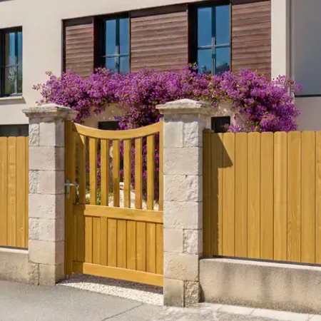 Chez vous ce Portillon Aluminium Sur Mesure Pas cher