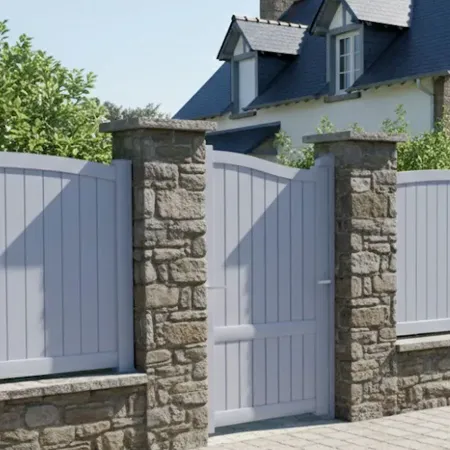 Ral 5014 pour le Portillon de Jardin Standard 1m