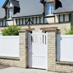 Portillon De Jardin En Alu Standard Vert 2