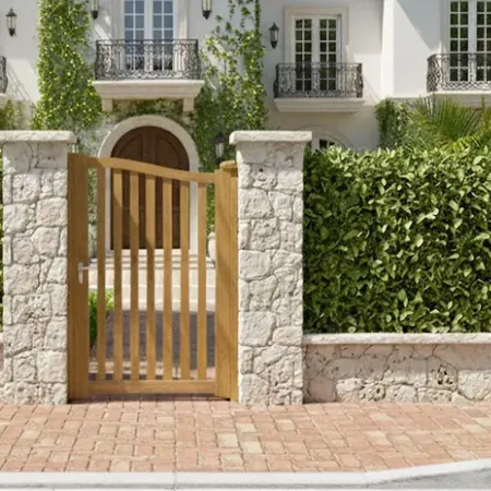 Voila le Portillon Barreaudé Chêne Doré