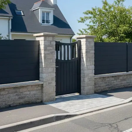 Achéte vite ton Portillon Barreaudé Aluminium