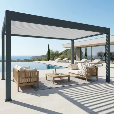 Voici pour votre Villa la Pergola Design Moderne