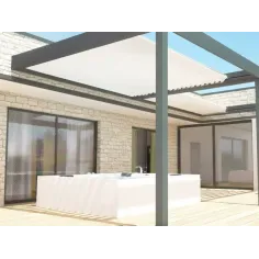 Configurez ici votre Pergola Aluminium Rétractable et Bioclimatique Haut de Gamme