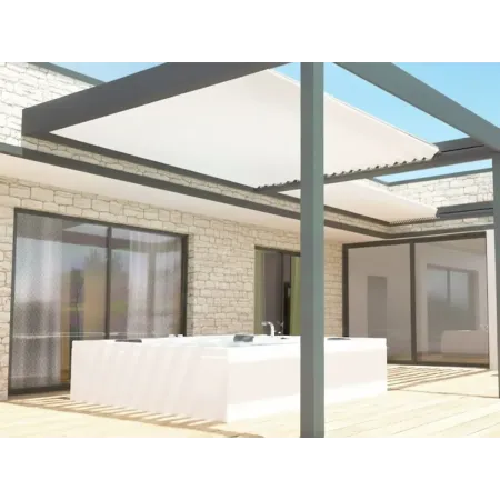 Configurez ici votre Pergola Aluminium Rétractable et Bioclimatique Haut de Gamme