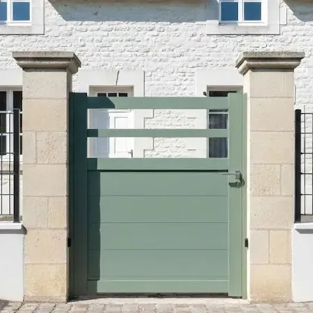 Visualisez en ligne votre Portillon Battant en Aluminium Standard