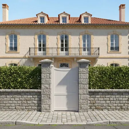 vue en ligne le Portillon Battant Hauteur 1m80