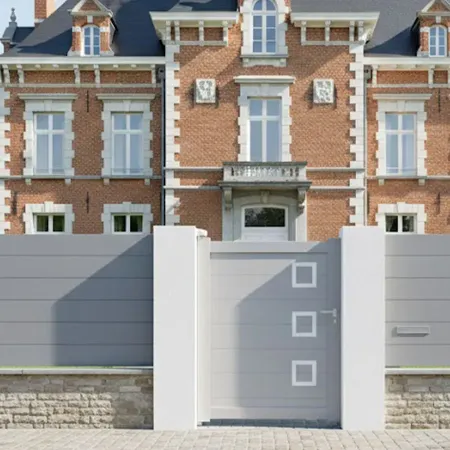Achéte vite ce Portillon en Alu Sur Mesure pour Villa