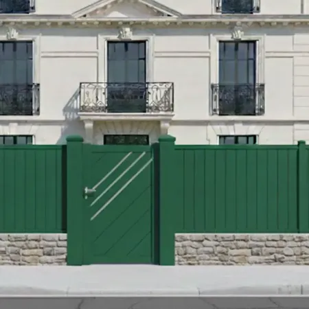 Tout en vert le Portillon de Jardin En Aluminium sera livré chez vous directement