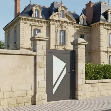 Saisi ton Portillon Contemporain en Aluminium