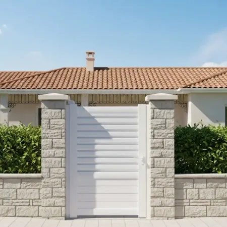 Ici votre Portillon-Battant en Alu