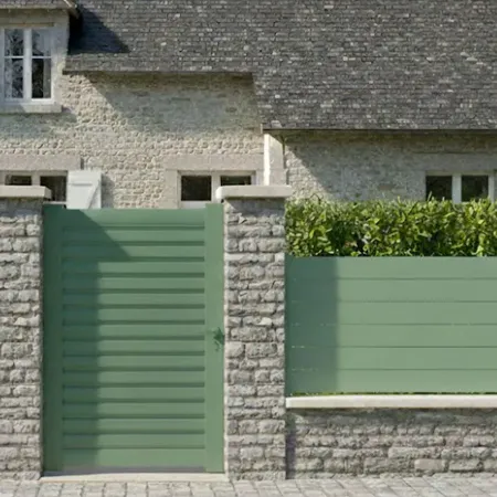 Voici ton Portillon Battant Standard en Alu