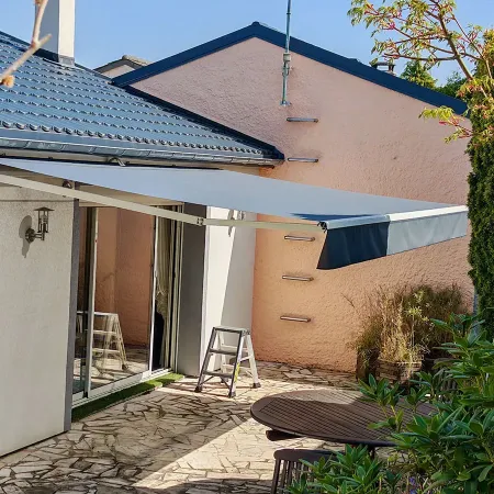 Store banne à 2 bras direct fabriquant