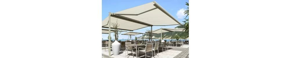 STORE BANNE DOUBLE PENTE XXL - Pas Cher pour Professionnelle