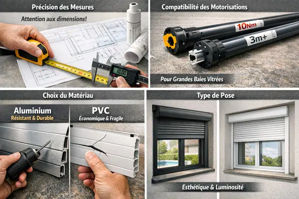 volet roulant solaire moment clé d'une installation réussi