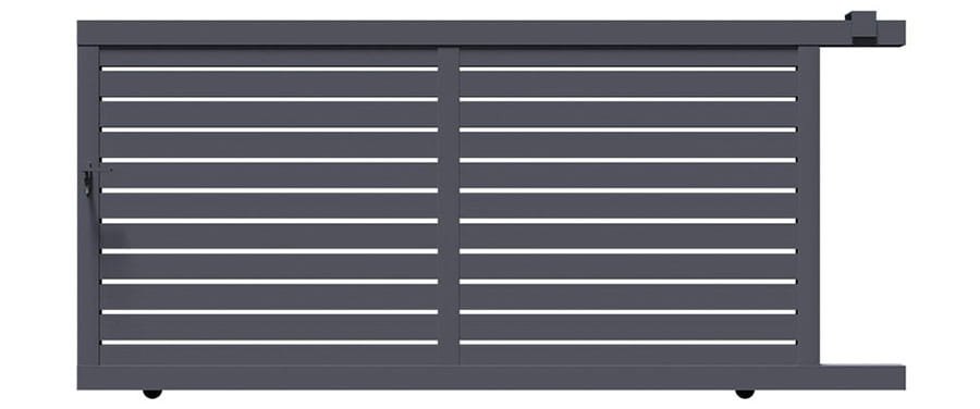 Venez acheter votre portail coulissant modern design au meilleur prix