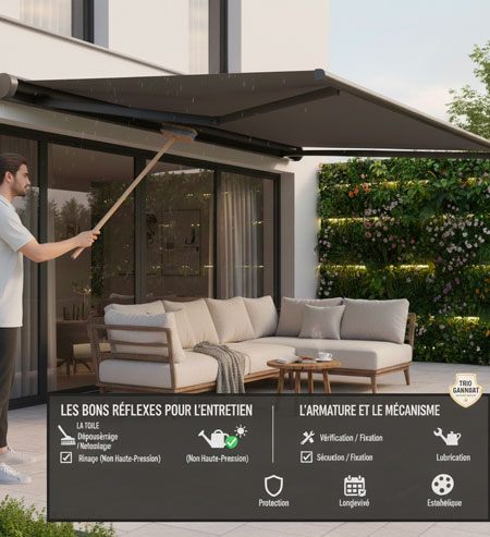 Store banne entretien facile