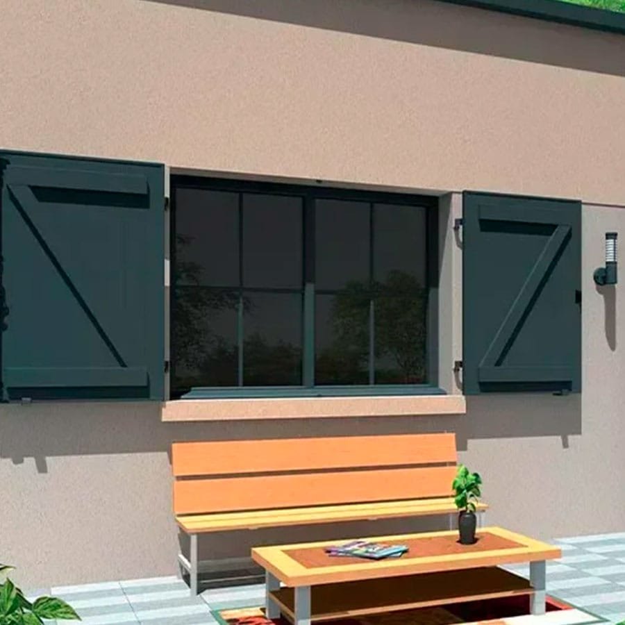 Volet Battant alu sur mesure directement d'usine