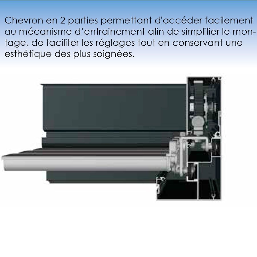 un système innovant pour la pergola H5
