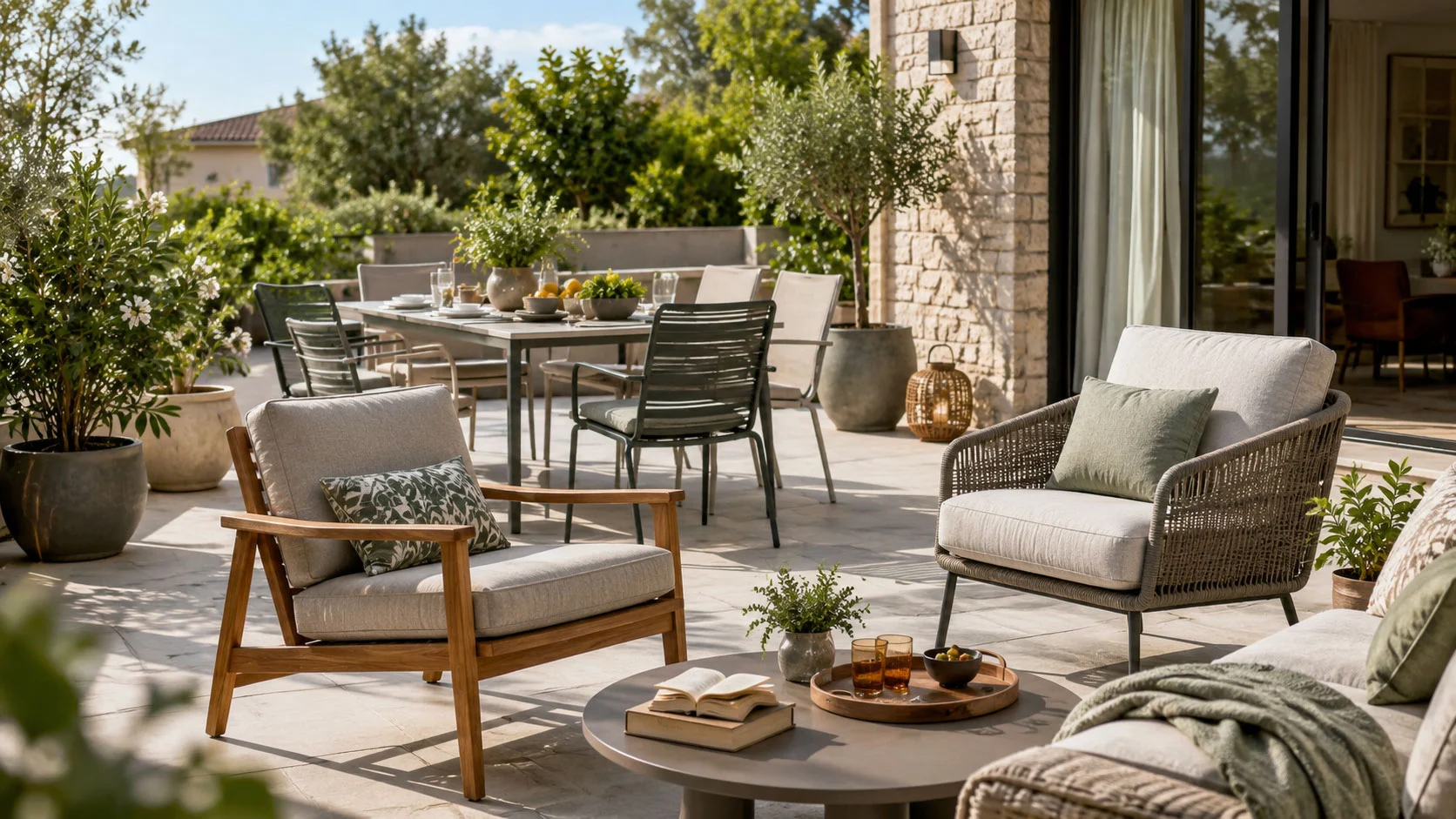Aménager sa terrasse : bien choisir son fauteuil de jardin