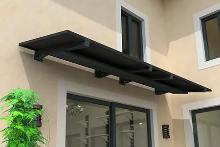 Auvent Alu solaire en kit