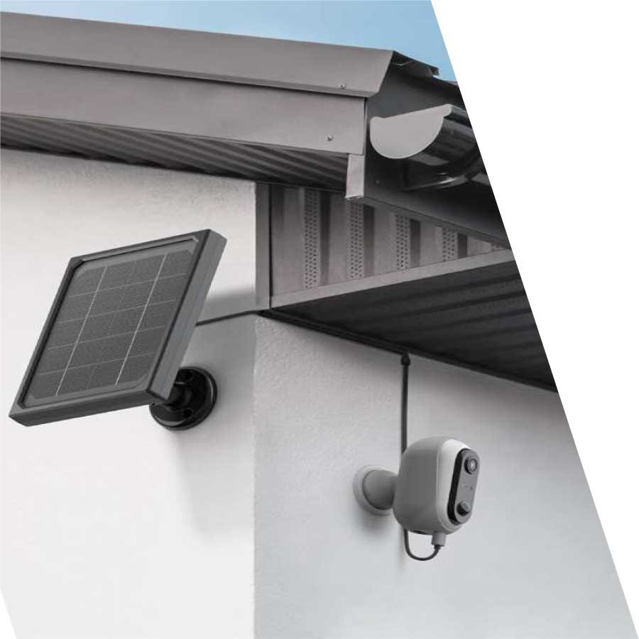 Caméra De Surveillance Solaire Sans fil - Wifi Extérieure Connectée